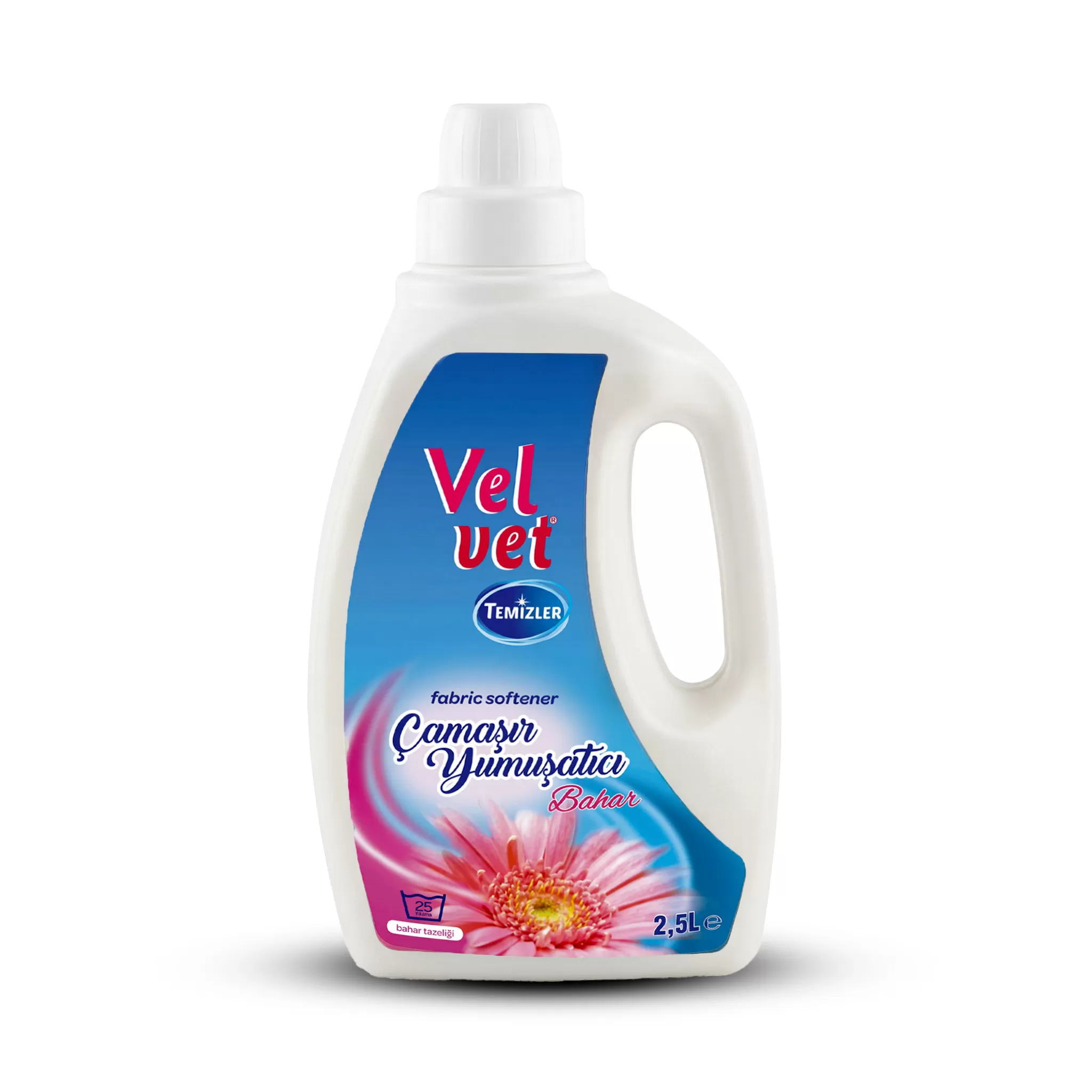 Velvet Yumuşatıcı Pembe 2,5L