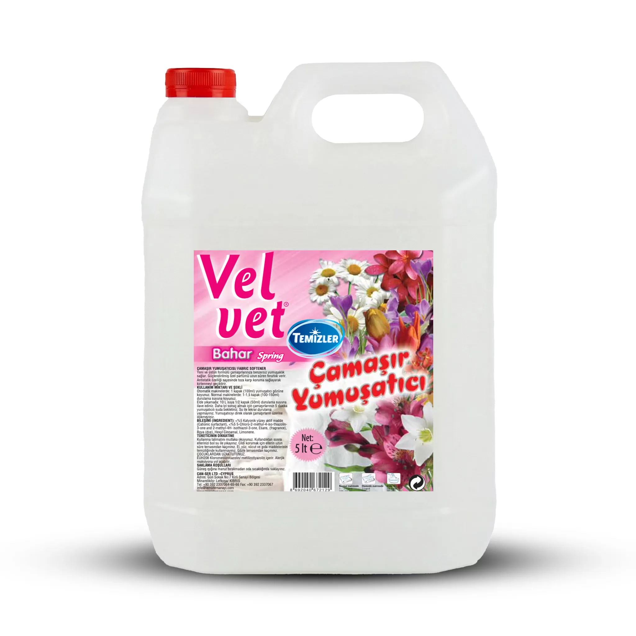 Velvet Yumuşatıcı Beyaz