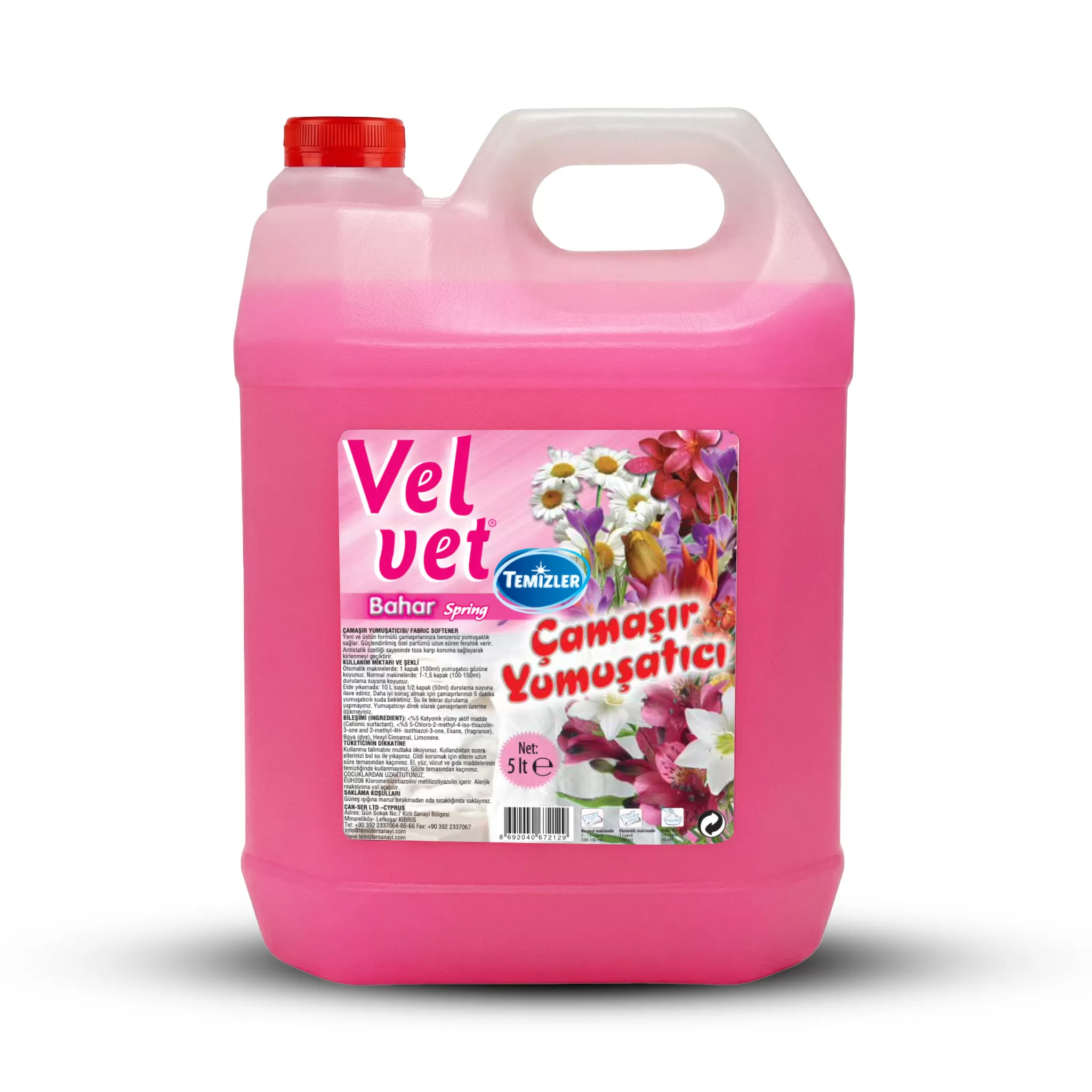 Velvet Yumuşatıcı Pembe