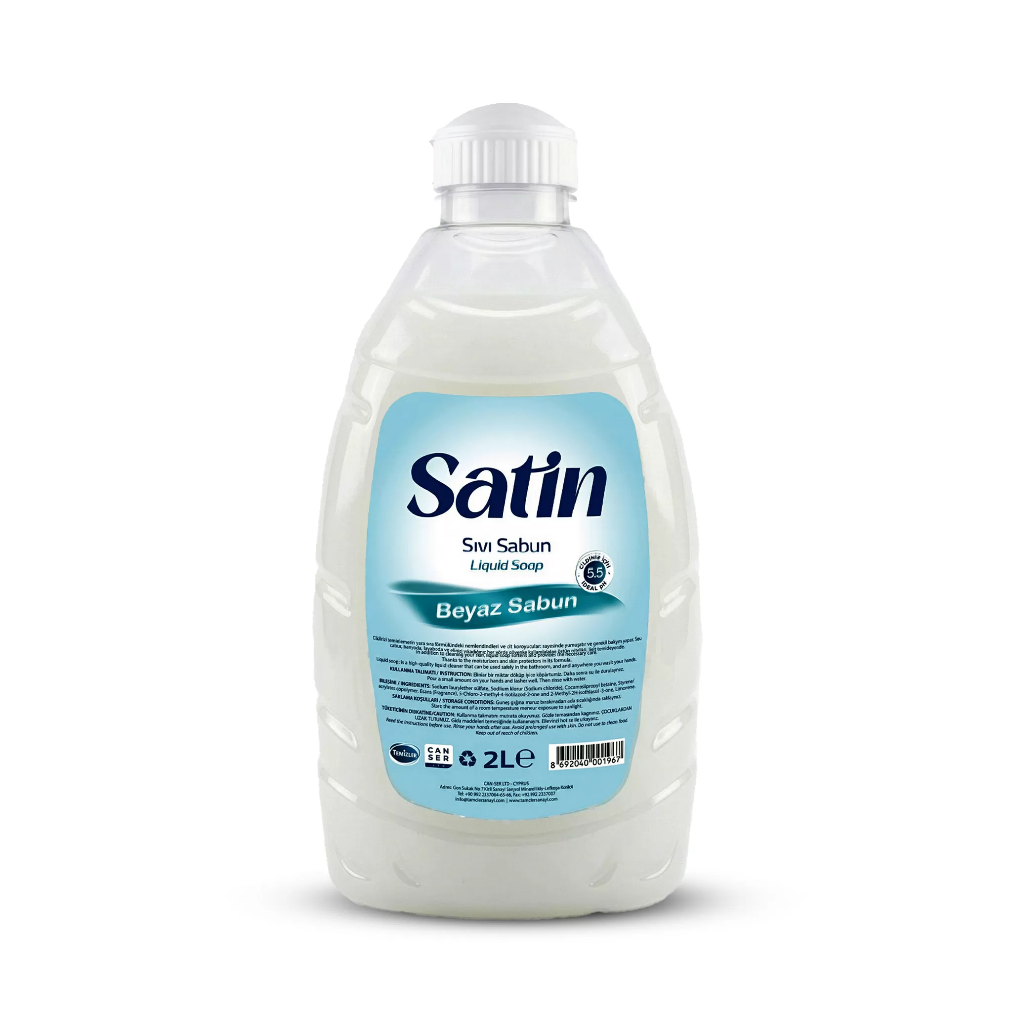 Satin Sıvı Sabun Sensual 2 L