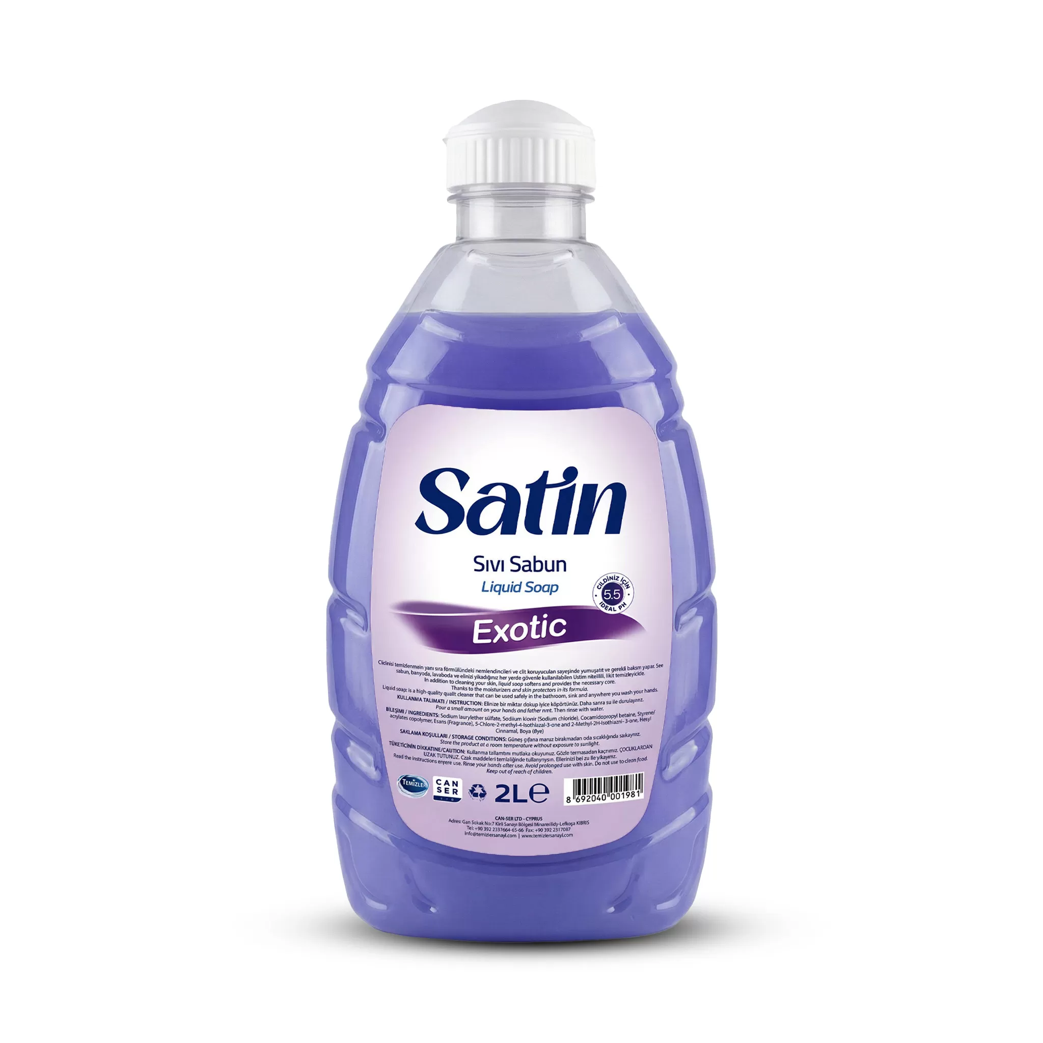Satin Sıvı Sabun Exotic 2 L